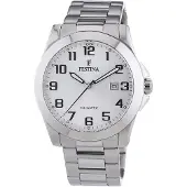 Festina Herreur F16376-7 Hvid/Stål Ø40 mm