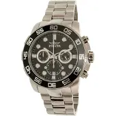 Invicta Herreur 22226 Pro Diver Sort/Stål Ø50 mm