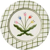 Pick a Poppy Madelen Möllard Tulip tallerken Green, 28 cm