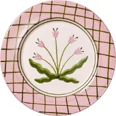 Pick a Poppy Madelen Möllard Tulip tallerken Pink, 28 cm