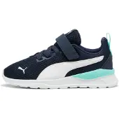 Puma Anzarun Lite Sneakers Kids, Shoes, Club Navy/White/Mint, 30