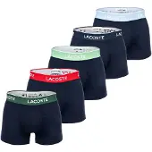 Lacoste Boksershorts navy / lyseblå / grøn / lysegrøn / rød