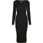 Urban Classics Knit Langærmet Midi-kjole