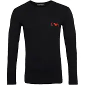 Emporio Armani Bluser & t-shirts blodrød / sort