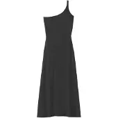 Balmohk 30000515 Asymetric Texture ærmeløs Midikjole