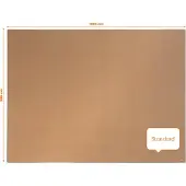 Nobo Opslagstavle Impression Pro kork120x90cm