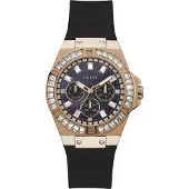 GUESS Dameur GW0118L2 Sort/Gummi Ø39 mm
