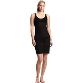 Emporio Armani Emporio Armanitil kvinder. EW002738_AF19043 Lounge kjole sort (L), Casual, Viscose, Uden ærmer/stropper