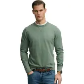 Superdry Superdrytil mænd. M2014044A Grøn Classic Essential sweatshirt (XXL), Casual, Bomuld