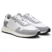 BOSS Sneaker low 'Vinston' grå / sort / hvid