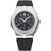 Chopard Herreur 298609-3004 Alpine Eagle Sort/Gummi Ø44 mm
