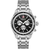 Swiss Military Hanowa Herreur SMWGI0000309 Afterburn Sort/Stål Ø45