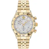 Versace Herreur VE2U01124 Hellenyium Sølvfarvet/Gul guldtonet stål
