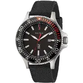 Nautica Herreur NAPCBF201 Cocoa Beach Sort/Tekstil Ø43 mm