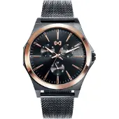 Mark Maddox Herreur HC7102-99 Classic Stål Ø40 mm