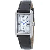Longines Dameur L5.512.4.75.2 Dolcevita Sølvfarvet/Læder