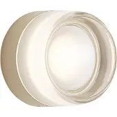 QAZQA Design væglampe beige med opalglas IP44 - Michele