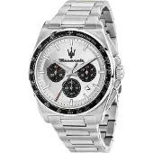 Maserati Herreur R8873652006 Velocita Sølvfarvet/Stål Ø43 mm