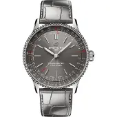 Breitling Herreur A17327381B1P1 Navitimer Automatic 36 Grå/Læder