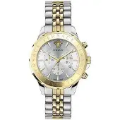Versace Herreur VEV601623 Signature Sølvfarvet/Gul guldtonet stål