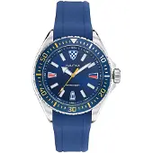 Nautica Herreur NAPCPS014 Crandon Park Blå/Gummi Ø46 mm