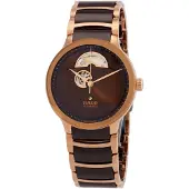Rado R30013302 Centrix Open Heart Brun/Keramik Ø39.5 mm