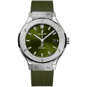 Hublot 565.NX.8970.RX Classic Fusion Grøn/Gummi Ø38 mm