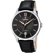 Festina Herreur F20426-6 Classic Sort/Læder Ø43 mm