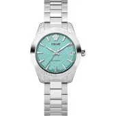 Versace Dameur VESCA0324 Greca Classic Turkis/Stål Ø35 mm