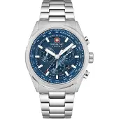 Swiss Military Hanowa Herreur SMWGI0004205 Pioneer Blå/Stål Ø43 mm