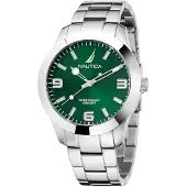 Nautica Herreur NAPPBF204 Pacific Beach Grøn/Stål Ø41.5 mm