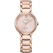 Citizen Dameur EM0922-81X Elegance Rosa guldfarvet/Rosaguldtonet