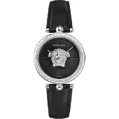 Versace Dameur VECQ01020 Palazzo Sort/Læder Ø34 mm