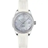 Norqain Dameur N1800D81A/M18D/18WRE.16S Adventure Hvid/Gummi Ø37 mm