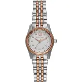Michael Kors Dameur MK4817SET Lexington Sølvfarvet/Rosaguldtonet