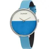 Calvin Klein CK Dameur K7A231VN Flerfarvet/Læder Ø38 mm