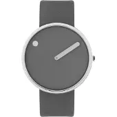 Picto 43352-6220S Classic Grå/Læder Ø40 mm