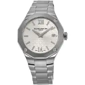 Baume & Mercier Dameur M0A10614 Riviera Sølvfarvet/Stål Ø36 mm