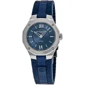 Baume & Mercier Dameur M0A10689 Riviera Blå/Gummi Ø36 mm