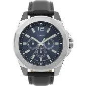 Timex Herreur TW2V43200 Essex Avenue Blå/Læder Ø44 mm