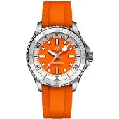 Breitling Dameur A17377211O1S1 Superocean Automatic 36 Orange/Gummi