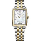 Raymond Weil Dameur 5925-STP-00995 Toccata Hvid/Gul guldtonet stål