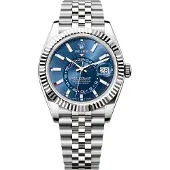 Rolex Herreur 336934-0006 Sky-Dweller Blå/Stål Ø42 mm