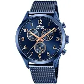 Lotus Herreur 18638/1 Minimalist Blå/Stål Ø43 mm