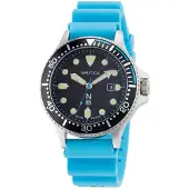 Nautica Herreur NAPCBS305 N83 Sort/Gummi Ø43 mm