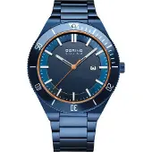 Bering Herreur 14443-797 Solar Blå/Stål Ø43 mm