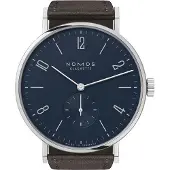 Nomos Glashütte Herreur N-167 Tangente Blå/Læder Ø37.5 mm