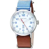Nautica NAPWLS904 N83 Hvid/Læder Ø40 mm