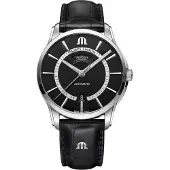Maurice Lacroix Herreur PT6358-SS001-332-2 Pontos Grå/Læder Ø40.5