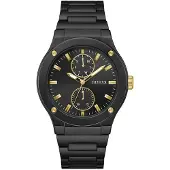GUESS Herreur GW0795G3 Jet Sort/Stål Ø45 mm